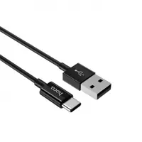 Кабель HOCO USB AM>Type-C X23 Skilled Charged 1м Black  