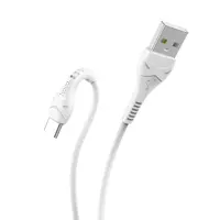 Кабель HOCO USB AM>Type-C X37 1м White