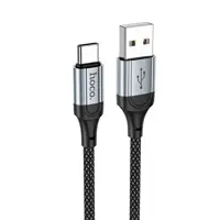 Кабель HOCO X102 USB - Type C 2A 1м чорний), мініатюра зображення № 1