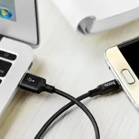 Кабель HOCO X14 Times USB - Micro 1м black), мініатюра зображення № 1