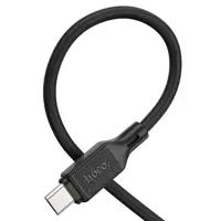 Кабель HOCO X90 USB - Micro 2,4A 1m silicone Black), мініатюра зображення № 1