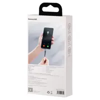 Кабель магнітний Baseus CALXC-KG1 USB - Lightning 2.1A 1m Grey-black), мініатюра зображення № 1