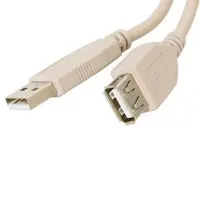 Кабель удлинитель ATCOM USB AM/AF ferrite 3.0m white 3790), мініатюра зображення № 1