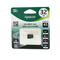 Картка пам'ятi APACER Micro SD 32GB Class 10 з адаптером R85MB/s