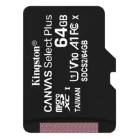 Картка пам'яті KINGSTON microSD 64 GB 100R Class 10 без адаптера), мініатюра зображення № 1