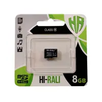 Картка пам'яті microSDHC HI-RALI 8GB class 10 (без адаптера)), мініатюра зображення № 1