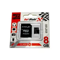 Картка пам'яті microSDHC HI-RALI 8GB class 10 (з адаптером)), мініатюра зображення № 1