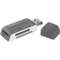 Картрідер DEFENDER Ultra Swift USB 2.0, 4 слота), мініатюра зображення № 1