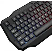 Клавіатура ігрова  XTRIKE ME KB-302 USB RGB Black), мініатюра зображення № 1