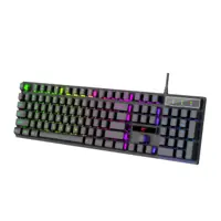 Клавіатура мембранна ігрова HAVIT HV-KB101L USB), мініатюра зображення № 2