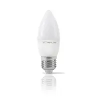 LED лампа TITANUM C37 6W E27 4100K 220V), мініатюра зображення № 1