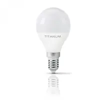 LED лампа TITANUM G45 6W E14 4100K 220V), мініатюра зображення № 1