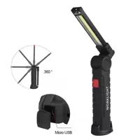 Ліхтар кемпінг Worklight COB, кабель micro USB, магніт, гачок), мініатюра зображення № 1