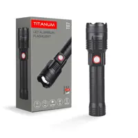 Ліхтар ручний TITANUM TLF-T07 700Lm 6500K Black micro USB 18650), мініатюра зображення № 1