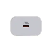 Мережеве Зарядне BOROFONE BA38A 1USB 3A QC3.0 PD20W white, з кабелем Lightning iPhone), мініатюра зображення № 1