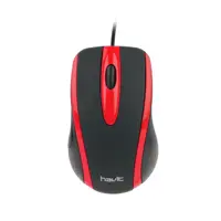 Миша HAVIT HV-MS753 USB black/red), мініатюра зображення № 1