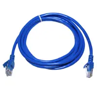 Патч-корд ATCOM RJ45 - RJ45 UTP Cat.5e 2m blue 9161), мініатюра зображення № 1