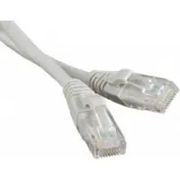 Патч-корд ATCOM RJ45 - RJ45 UTP GEPLINK Cat5e 26AWG 0,5м grey GL8050), мініатюра зображення № 1