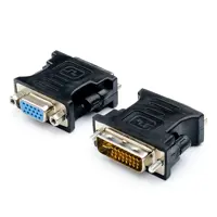 Перехідник ATCOM DVI-I 24+5 - VGA black 11209), мініатюра зображення № 1