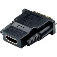 Перехідник ATCOM DVI male - HDMI female чорний 24pin 11208), мініатюра зображення № 1