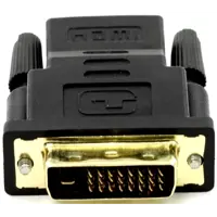 Перехідник ATCOM DVI male - HDMI female чорний 24pin 11208), мініатюра зображення № 1