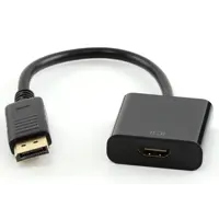 Перехідник ATCOM DisplayPort male - HDMI female 10см 16852), мініатюра зображення № 1