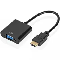 Перехідник ATCOM HDMI(male) -VGA(female), довжина кабелю 10см(9220)), мініатюра зображення № 1