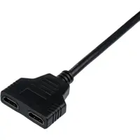 Перехідник ATCOM HDMI male - 2 HDMI female 10см 10901), мініатюра зображення № 1