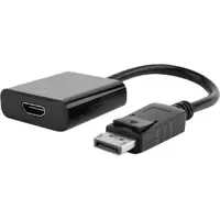 Перехідник ATCOM Mini DisplayPort(male) -HDMI (female), довжина кабелю 10см 11042