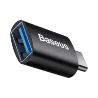 Перехідник Baseus OTG Mini USB >Type-C USB-A 3.1 Black ZJJQ000001