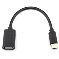 Перехідник OTG ATCOM USB - Type-C 0,1м 14716), мініатюра зображення № 1