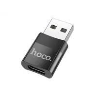 Перехідник OTG HOCO UA17 Type C AF - USB 2.0 AM), мініатюра зображення № 1