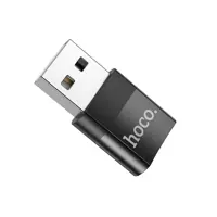 Перехідник OTG HOCO UA17 Type C AF - USB 2.0 AM), мініатюра зображення № 1