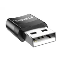 Перехідник OTG HOCO UA17 Type C AF - USB 2.0 AM), мініатюра зображення № 1