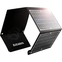 Сонячна розкладна панель SOLARE 30W/ 2xUSB,1хTypeC  вихода (LSFC-30) (для зарядки телефон, powerbank и другие устройства)), мініатюра зображення № 1