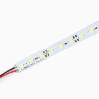 Світлодіодна лінійка SMD 5730 (72LED, 100см, 3М скотч + отвір) Warm-white (3000K) (VLDH-573012072-WW)