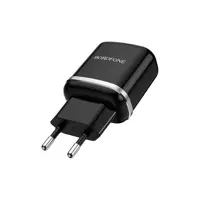 Зарядне BOROFONE BA36A 1USB 3A QC3.0 black), мініатюра зображення № 1