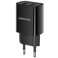 Зарядне BOROFONE BA53A 2USB 2.1A black         