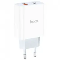 Зарядне HOCO C97A PD 20W+QC3.0 (1Type-C/1USB) 3.0A білий