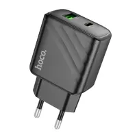 Зарядне HOCO CS23A (Type-C, 1USB) QC 3.0 PD30W чорний), мініатюра зображення № 1