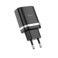 Зарядне Hoco C12Q Smart 1USB/3A/18W/QC3.0 Чорний