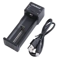 Зарядне LitoKala Lii-100C для 1 елемента 10440-26700 Ni-Mh, Li-Ion, Li-Fe, від USB, 1-2А