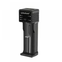 Зарядне LiitoKala Lii-100C для 1 елемента 10440-26700 Ni-Mh, Li-Ion, Li-Fe, від USB, 1-2А), мініатюра зображення № 1