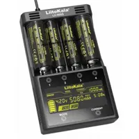 Зарядне LiitoKala Lii-500S 1-4 елементів 10440-26700 Ni-Mh, Li-Ion, Li-Fe + ПаверБанк), мініатюра зображення № 1