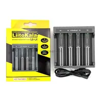 Зарядне LiitoKala Lii-L4 для 1-4 елементів 10440-26650 Li-Ion від USB), мініатюра зображення № 1