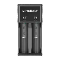 Зарядне LiitoKala Lii-PL2 1-2 елементів 10440-26650 Ni-Mh, Li-Ion, Li-Fe), мініатюра зображення № 1