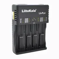 Зарядне LiitoKala Lii-PL4 для 1-4 елементів 10440-26650 Ni-Mh, Li-Ion, Li-Fe), мініатюра зображення № 1