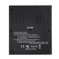 Зарядне LiitoKala Lii-S4 1-4 елементів 10440-26650 Ni-Mh, Li-Ion, Li-Fe  від USB), мініатюра зображення № 1