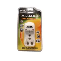 Зарядне MASTAK MW-129 для 1-2 елементів АА, ААА, крона Ni-Mh, Ni-Cd