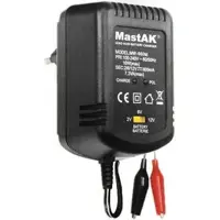 Зарядне MASTAK MW-660M для AGM, GEL акумуляторів 2V, 6V, 12V 600mA), мініатюра зображення № 1